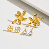 Maple Leaf Earring Set