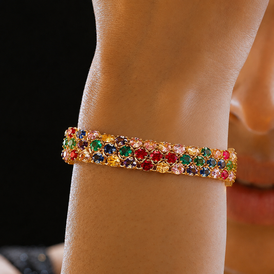 Luxury Multicolor Crystal Bracelet