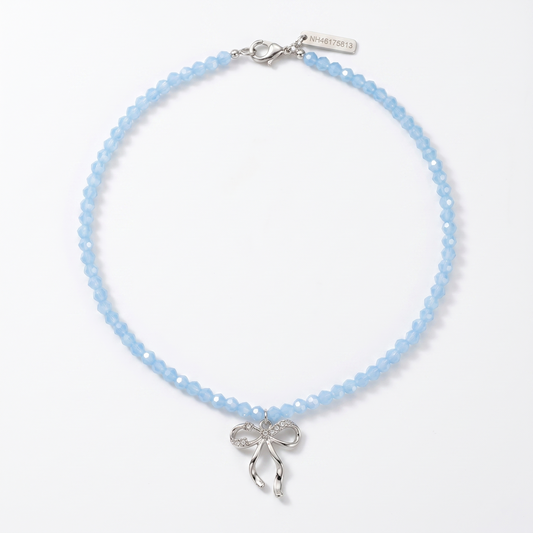 Blue Butterfly Clavicle Necklace