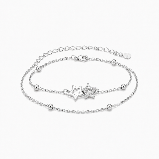 Double Star Crystal Bracelet