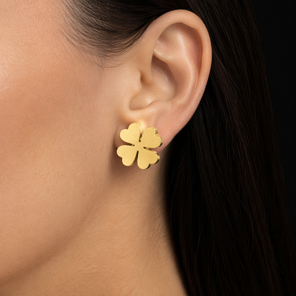 Crescent Moon Earring Set
