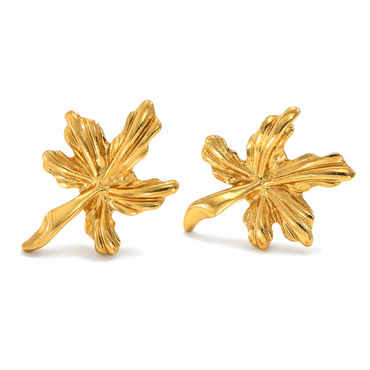 Maple Leaf Earring Set