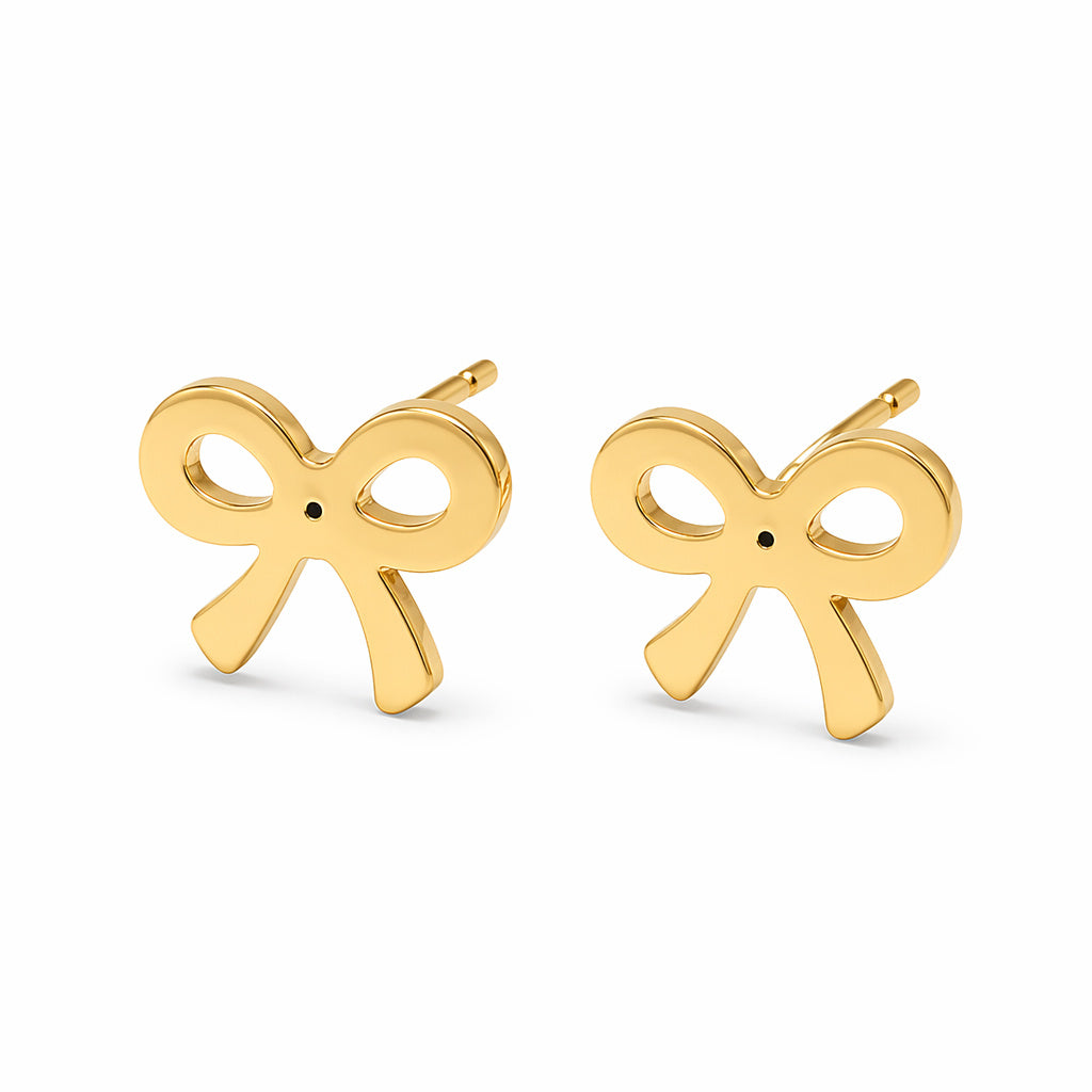 Bow Knot Earring Set