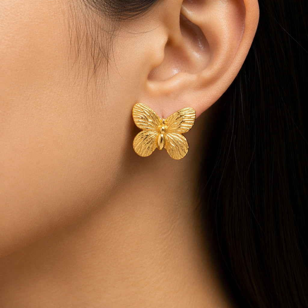 Butterfly Earring Set