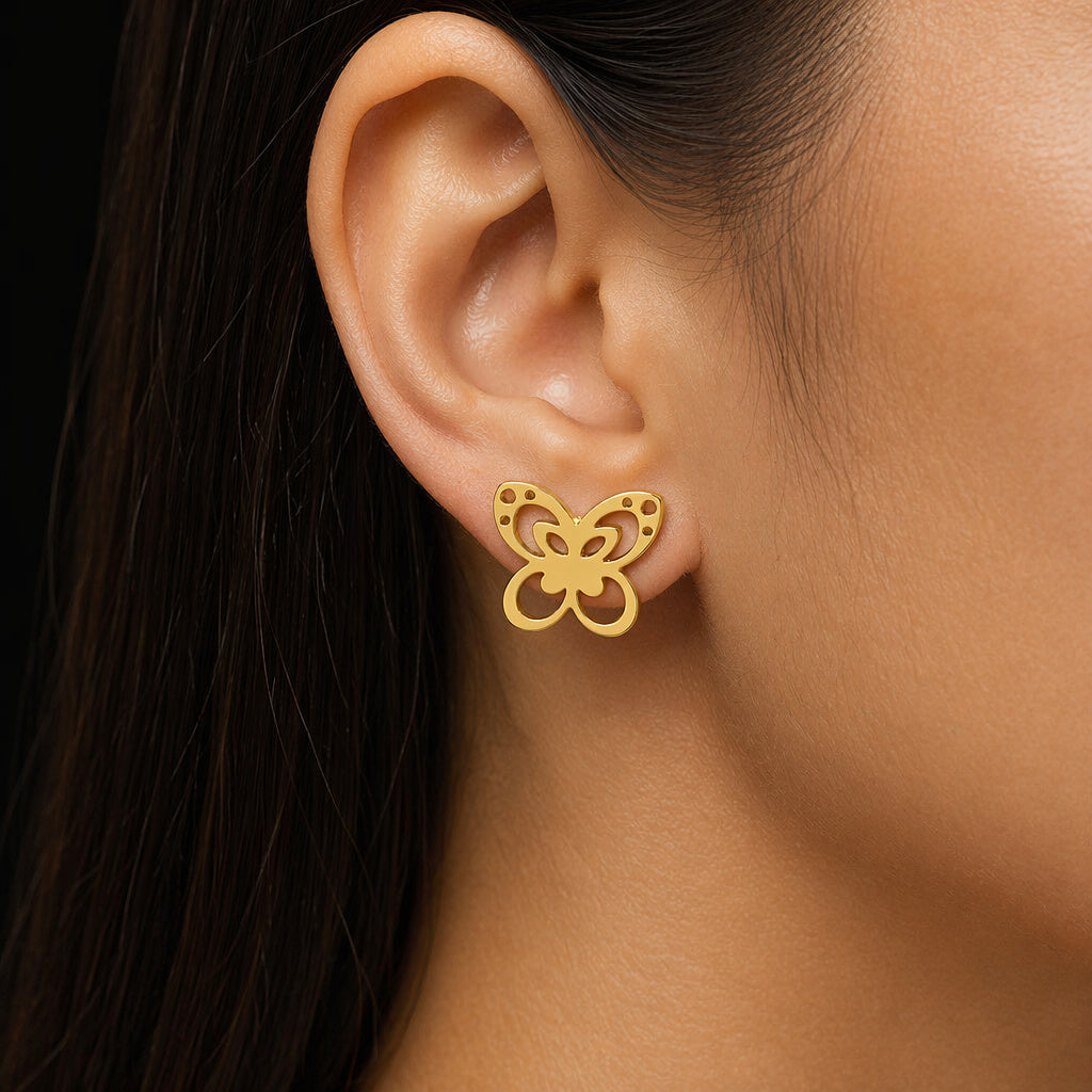 Butterfly Earring Set