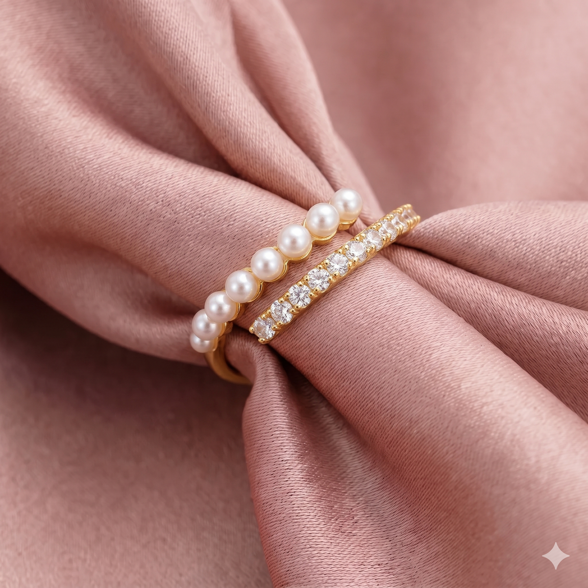 Pearl Wrap Open Ring